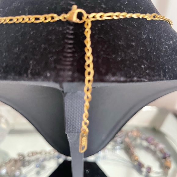 Coco & Eden Necklace gold plated with mother of pearl - Picture 4 of 7